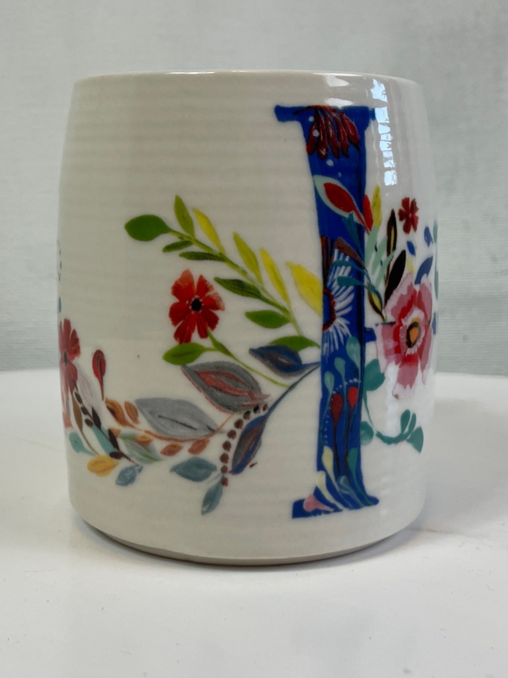 Starla M Halfmann Anthropologie monogram H mug - Picture 2 of 11